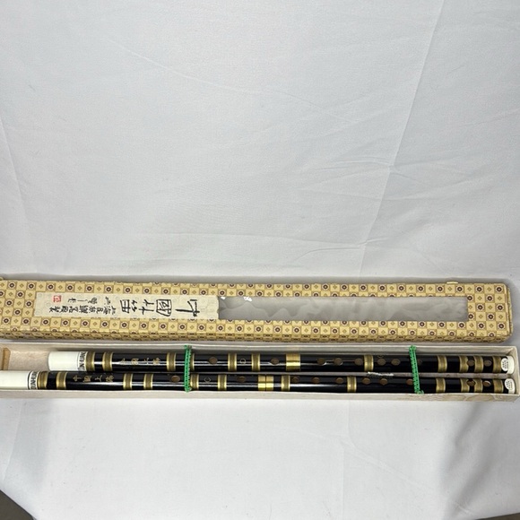 Chinese Bamboo Flute by Dunhuang, Professional Transverse with Original Box - Picture 5 of 11